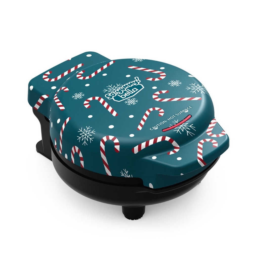 Blue Snowflake Mini Waffle Maker - Picture 3 of 8
